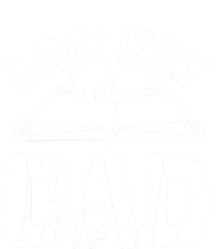 Archery Dad Archer Fathers Day Vintage Funny Gift Bow And Arrow Gift Women's Racerback Tank