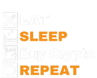 Eat Sleep Repeat Buy Crypto Bitcoin Blockchain Crypto Ladies Essential Flowy Tank