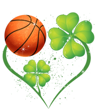 Love Basketball Shamrock Clover Saint Patrick's Day Gift Long Sleeve Shirt