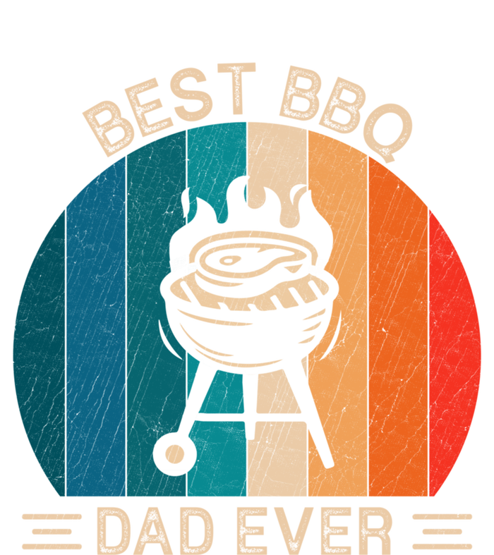 Best Bbq Dad Ever Retro Bbq Graphic Father's Day Meaningful Gift Kids T-Shirt