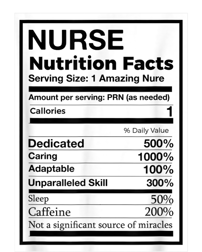 Funny Nurse Dry Zone Grid Polo