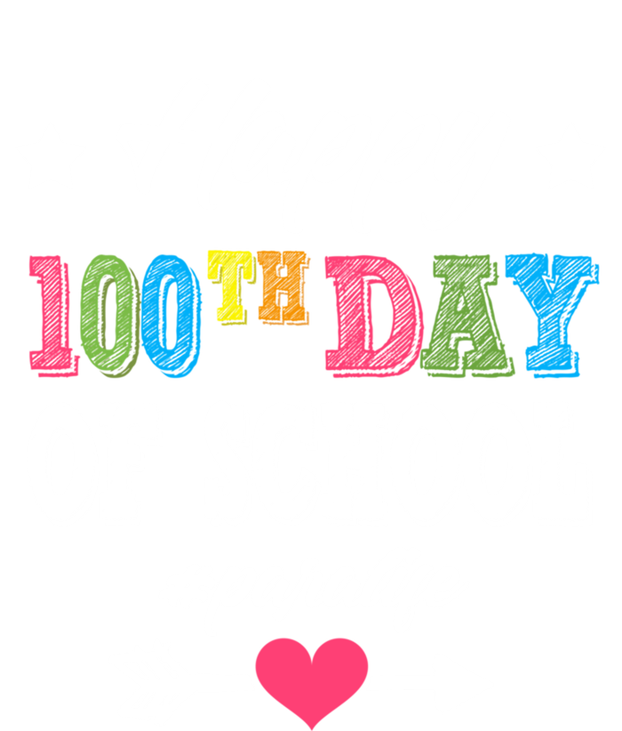 Para Paraprofessional 100th Day Of School 100 Days Smarter Gift Canvas