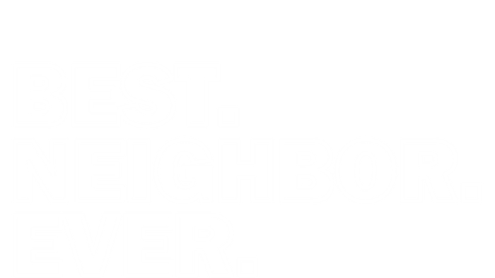 Best Neighbor Ever Neighborhood Community Gift Premium T-Shirt