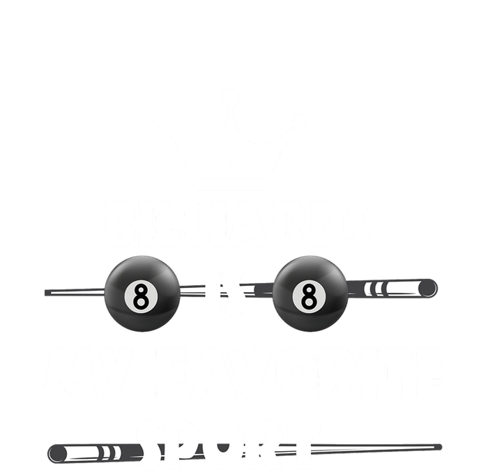 Father's Day Billiards Is My Favorite Sport Funny Pool Gift For Dad Cooling Performance Crew T-Shirt