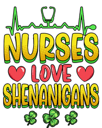 Nurses Love Shenanigans Saint Patricks Day T-Shirt