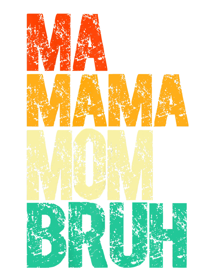 Vintage Ma Mama Mom Bruh Mommy Happy Mother's Day T-Shirt