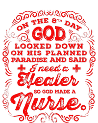 On The 8th Day God Made A Nurse, Nurses Week Sustainable Beanie