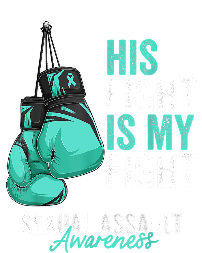 Sexual Assault Awareness Month Boxing Gloves Teal Ribbon Mesh Reversible Basketball Jersey Tank