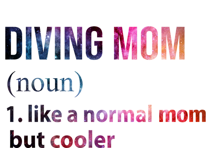 Diving Mom Aluminum Water Bottle