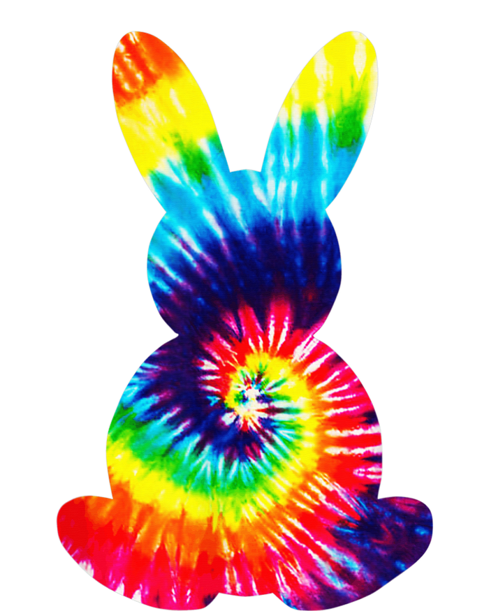 Bunny Silhouette Tie Dye, Funny Boy Girl Kid Flat Bill Trucker Hat