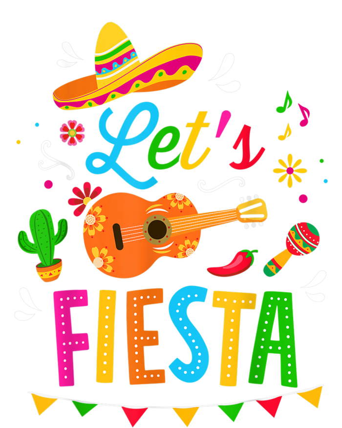 Let's Fiesta For Funny Cinco De Mayo Costume Party Ladies Long Sleeve Shirt