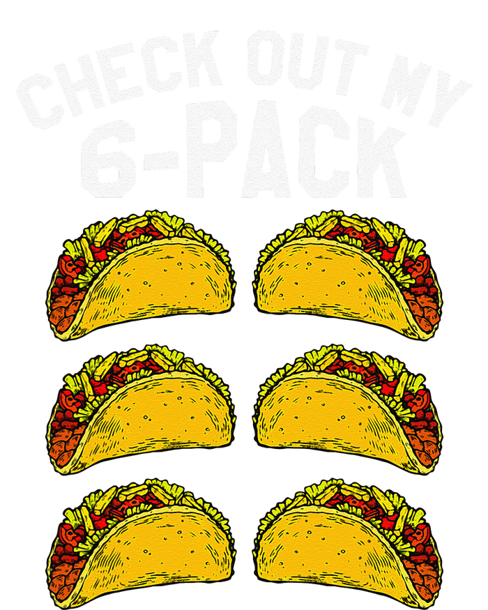 6 Pack Fitness Taco Funny Mexican Gym Top For Taco Lovers T-Shirt