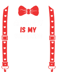 Valentines Day Custome Archery Is My Valentine For Him Funny Gift Zip Tote Bag