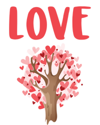 Valentines Day Gift Love Tree Heart Valentines Funny Gift T-Shirt