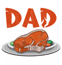 Dad Grills Best Steak Grilling Barbecue Fathers Day Bbq Gift T-Shirt