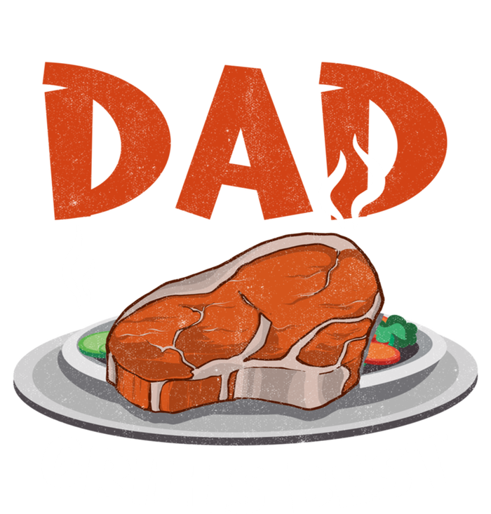 Dad Grills Best Steak Grilling Barbecue Fathers Day Bbq Gift T-Shirt