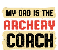 Dad Is The Archery Coach Fathers Day Archer Parents Cute Gift Button