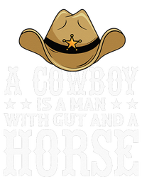 A Cow Is A Man With Gut And A Horse Cowboys Hat Cow Performance Sprint T-Shirt