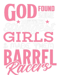 Barrel Racers Horse God Made Strongest Christian Toddler Long Sleeve Shirt