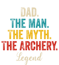 Vintage Dad The The Myth The Archery Legend Father Day Gift Tall T-Shirt