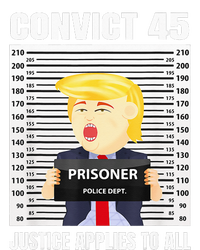 Convict 45 No One Is Above The Law Funny Button