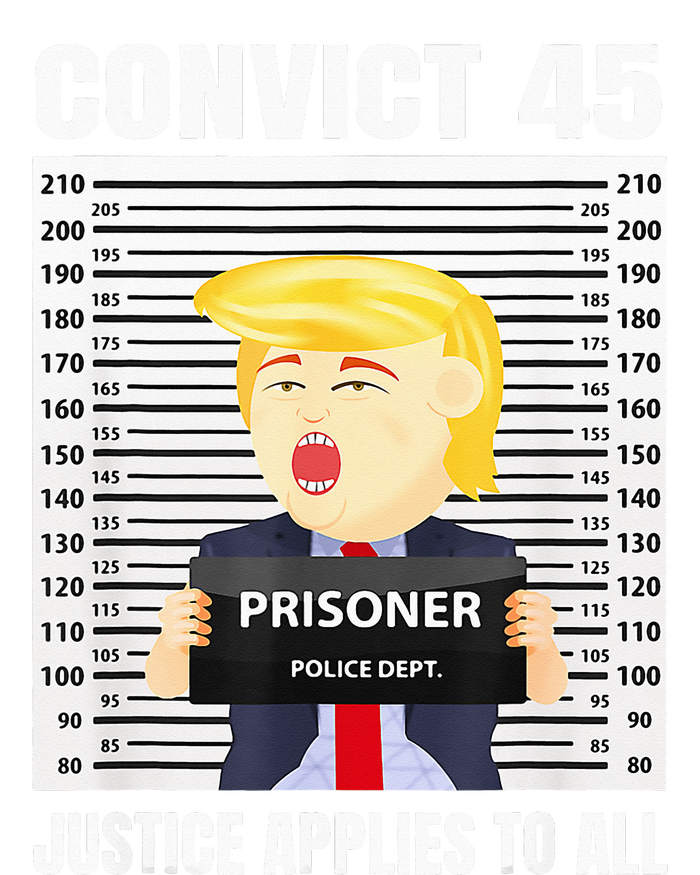 Convict 45 No One Is Above The Law Funny Button