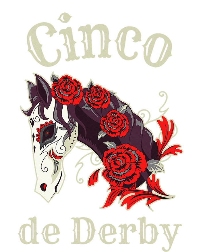 Cinco de Derby Horse Racing Tall Sweatshirt