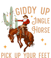 Giddy Up Jingle Horse Pick Up Your Feet Cow Sweatshirt