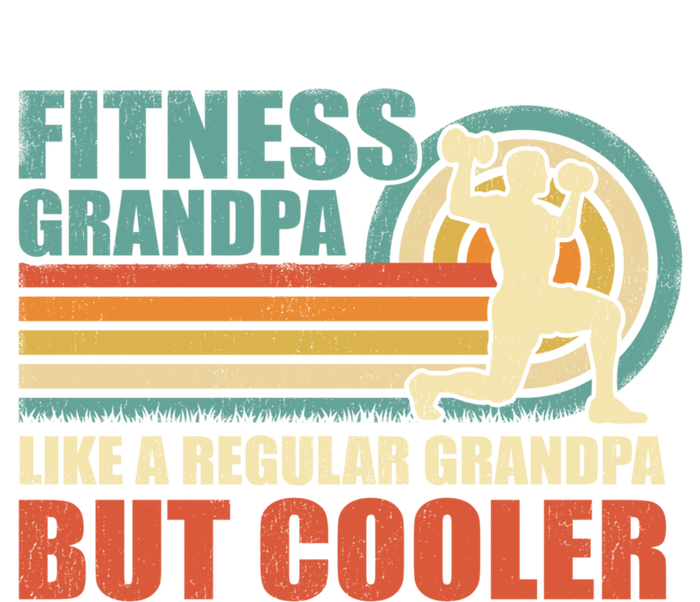 Vintage Fitness Grandpa Like A Regular Grandpa Father's Day Gift Kids T-Shirt