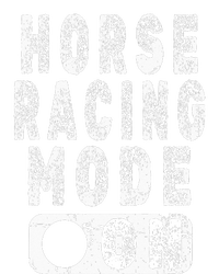 Horse Racing Mode On Equestrian Lover Ladies PosiCharge Competitor Racerback Tank