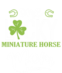 One Lucky Miniature Horse Horse Mom Irish Horseback Riding Gift Tank Top