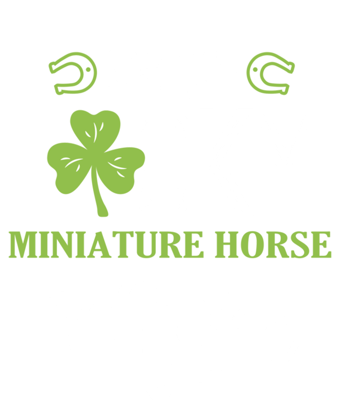 One Lucky Miniature Horse Horse Mom Irish Horseback Riding Gift Tank Top