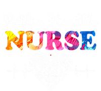 Public Health Nurse Watercol Love Heart Stethoscope Rn Nurse Gift T-Shirt