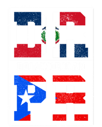 Puerto Rican Dominican Republic Dominirican Flag Pride Meaningful Gift Button