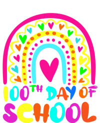 Rainbow 100 Days Of School 100th Day Of School Gift Poster