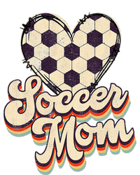 Soccer Mom Leopard Ball Mom Vintage Mother's Day T-Shirt