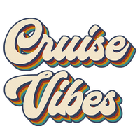 Cruise Vibes funny Family Cruise Vacation Party Striped Beanie with Solid Band