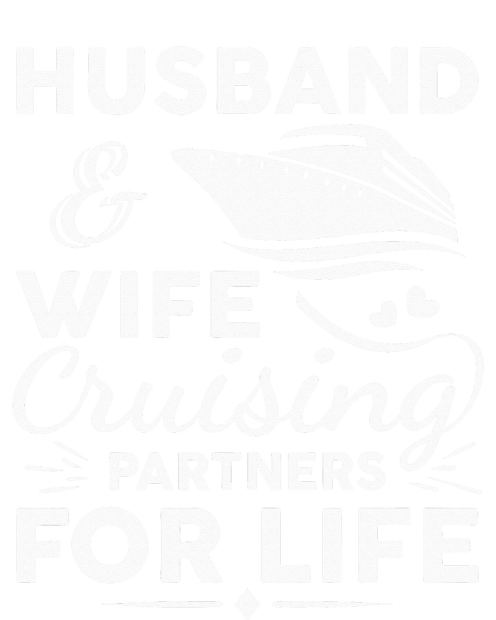 Funny Cruising Design For Husband Wife Couples Cruise Ship Women's Flannel Pajama Set