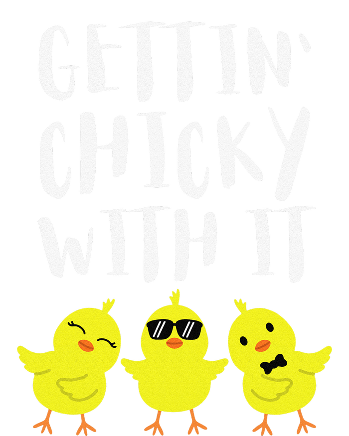 Funny Easter Chick Gettin Chicky With It Toddler Hoodie