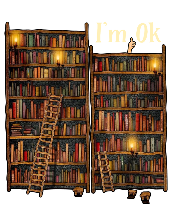 Reading Book Lovers I'm Ok National Book Lovers Day Funny Gift T-Shirt