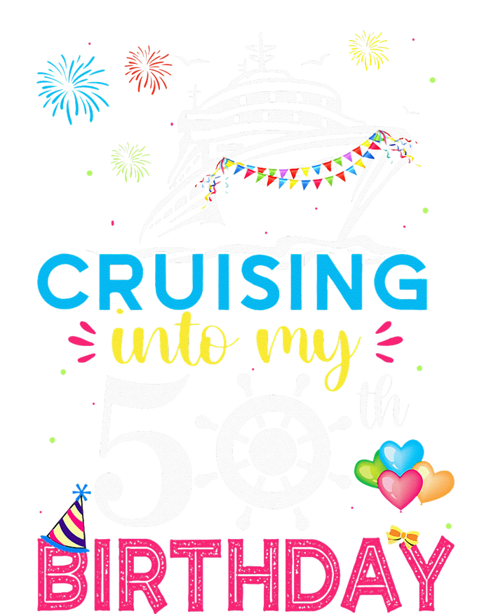 Cruising Into My 50th Birthday Cruise Party Cruise Crew Pajama Set