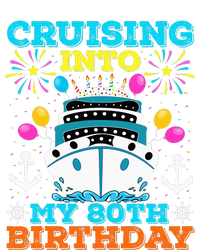 Cruising Into My 80th Birthday Party Cruise Theme Birthday Kids Hoodie