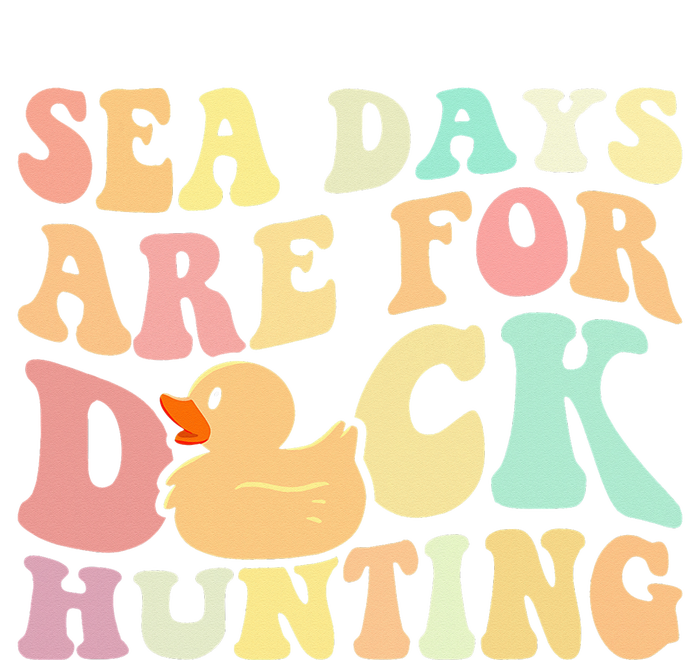 Cruising Sea Days Are For Duck Hunting Rubber Youth Performance Sprint T-Shirt