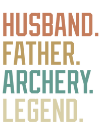 Husband Father Archery Legend Father's Day Birthday Cute Gift T-Shirt