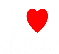 I Heart (Love) Mimosas Breakfast Brunch Day Ing Gift Sweatshirt Cinch Pack Bag