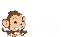 Monkeys Are Awesome I'm Awesome Therefore I'm A Monkey Gift Kids Hoodie