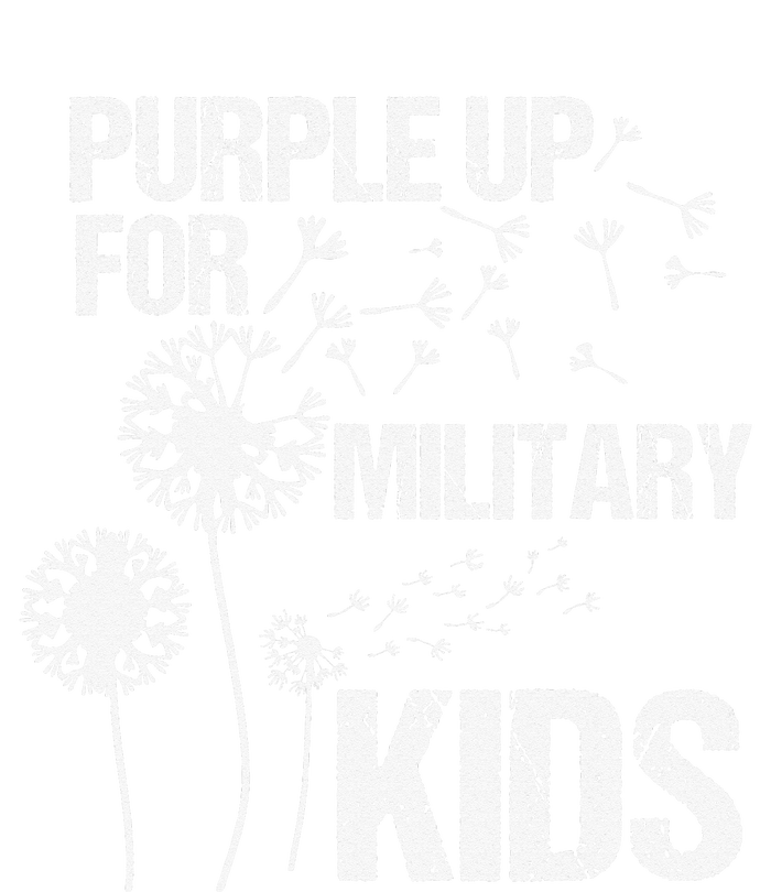 Retro Purple Up For Military Month Kids Hoodie