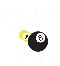 Father's Day POOL IT'S CHEAPER THAN THERAPY BILLIARDS POOL PLAYER Gift For Dad T-Shirt