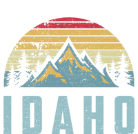 Idaho Retro Vintage Mountains Hiking Nature Gift Toddler Sweatshirt