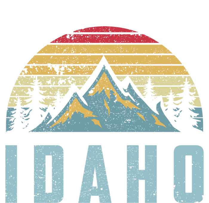 Idaho Retro Vintage Mountains Hiking Nature Gift Toddler Sweatshirt